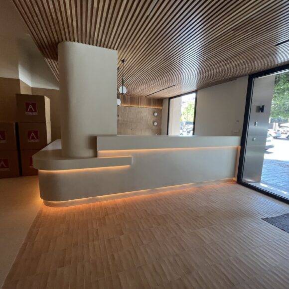 Proyecto amueblar sede AECC - Impacto Valencia Muebles y Proyectos de Oficina