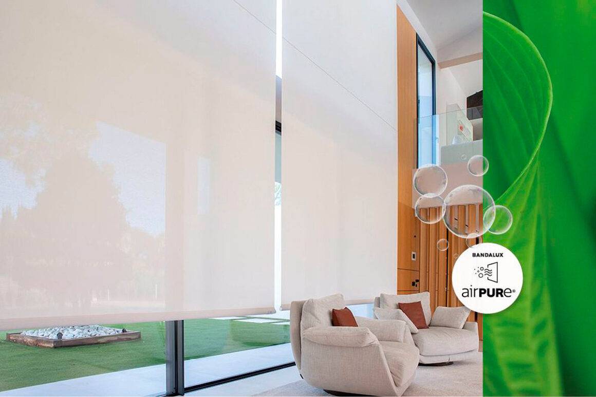 estor-enrollable-airpure-bandalux-boceto-interiorismo-5 Estor enrollable Airpure de Bandaluzx purifica el aire_Impacto Valencia