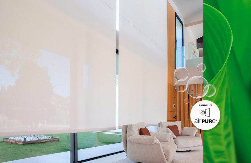 Airpure, la cortina de Bandalux que purifica el aire